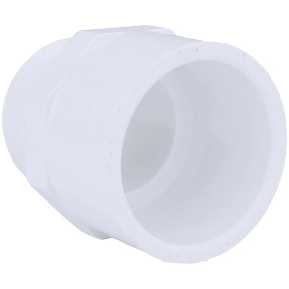 CHARLOTTE PIPE 1 1/4 SCH 40 MALE ADAPTER MPT X S PRESSURE (1 Unit Piece)