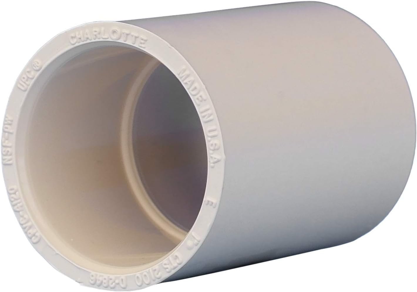 Lot De 50 Bouchons PVC Charlotte Pipe 1-1/4" Filetés FPT - Schedule 40, Neufs