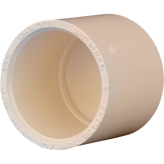 CHARLOTTE PIPE 1 CTS CPVC Cap HOT and Cold Water Distribution (200 Unit Box)