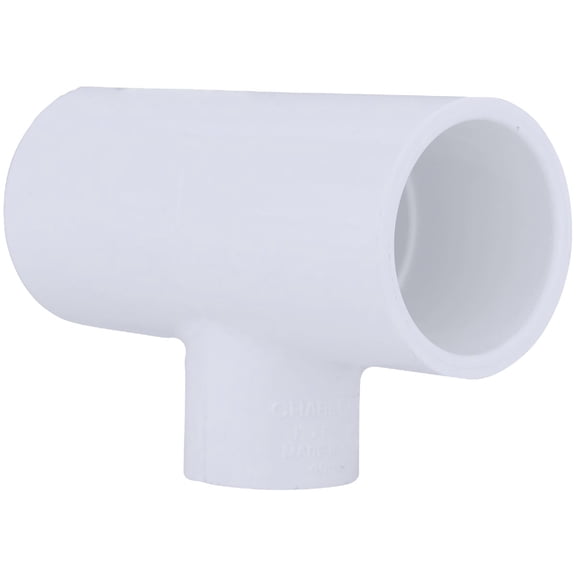 CHARLOTTE PIPE 1 x 1 x 1/2 SCH 40 RED TEE SXSXS PRESSURE (25 Unit Box)