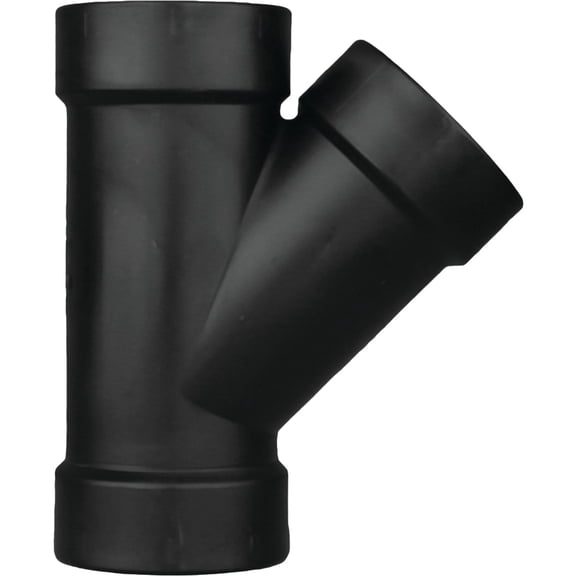 CHARLOTTE PIPE 4 DWV WYE All HUB DWV (Drain, Waste and Vent) (1 Unit Piece)
