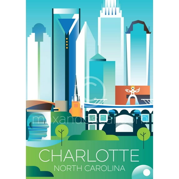CHARLOTTE PRINT