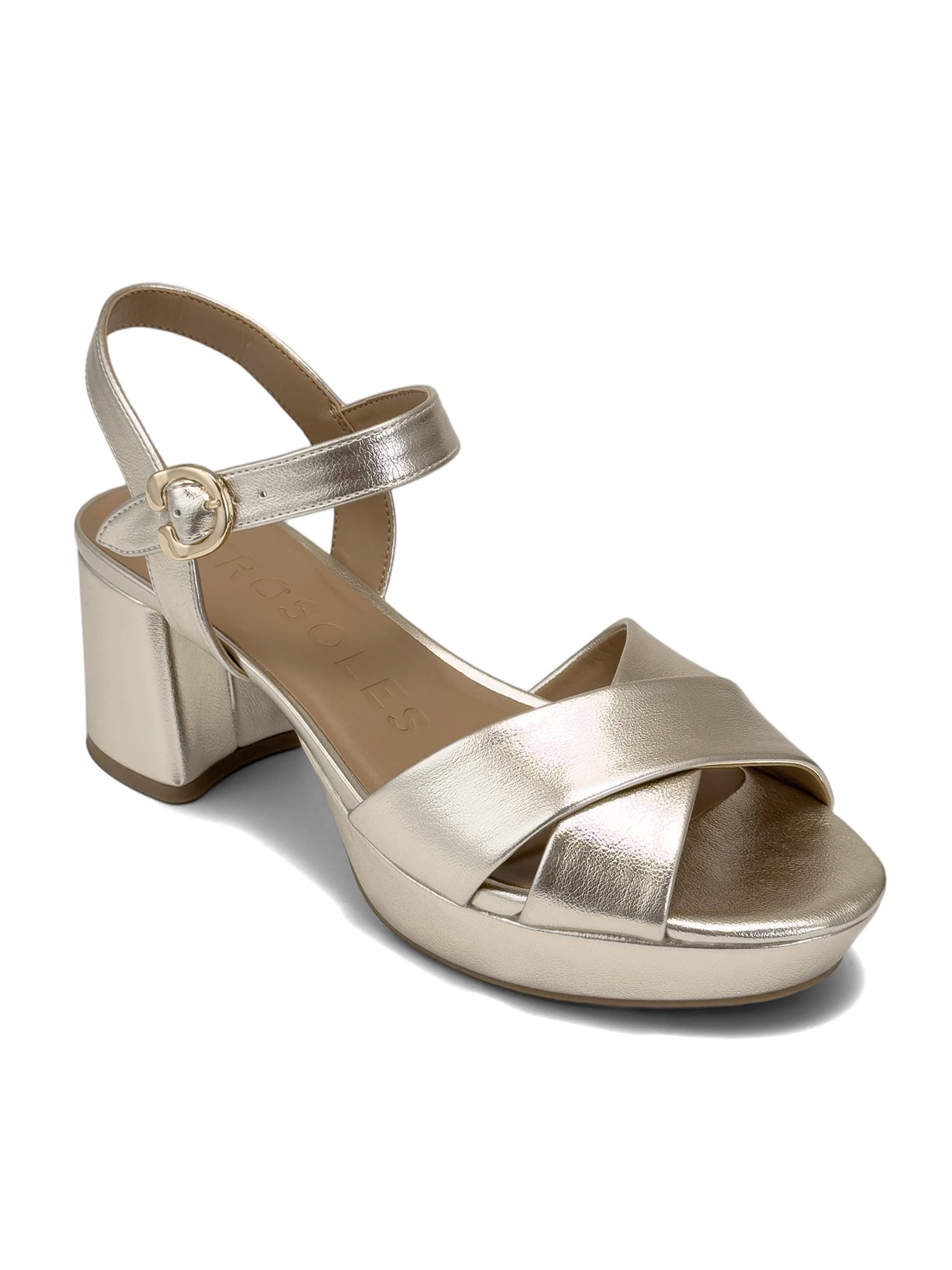 Aerosoles Women's Charlye Platform Block Heel Sandals