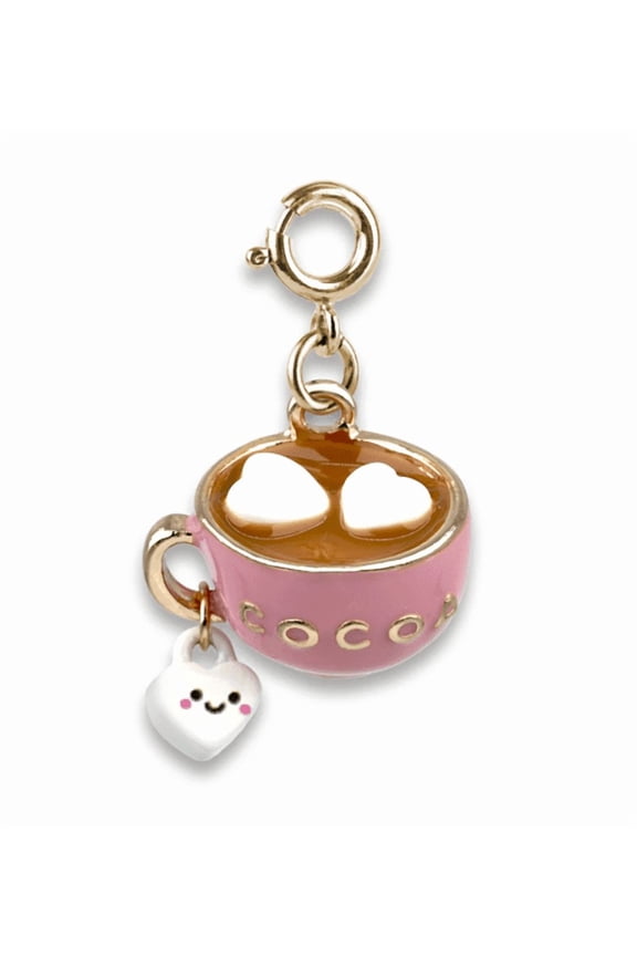 ! Gold Hot Cocoa Charm