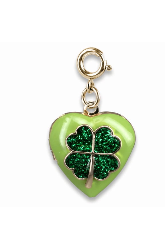 ! Gold Luck Locket Charm