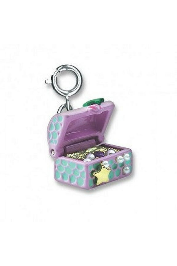 ! Mermaid Treasure Chest Charm