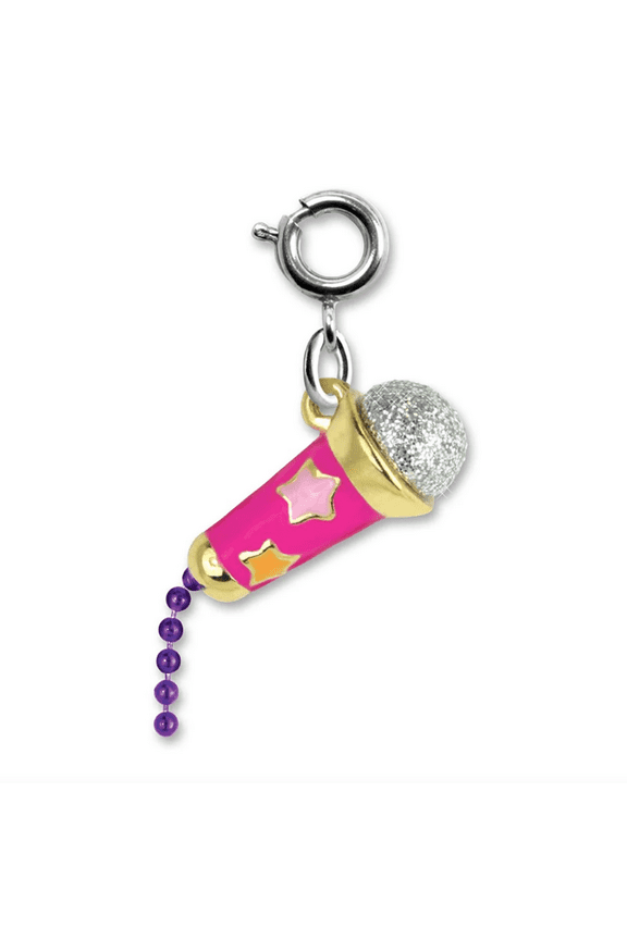 ! Star Microphone Charm