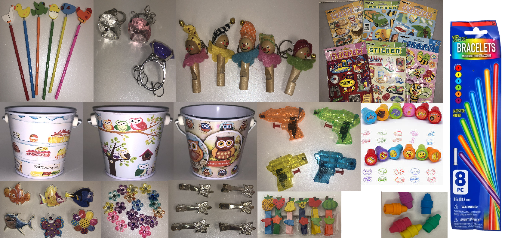 CHARMED 122 Party Favors Toy Assortment For Kids Bulk Toys Birthday Pinata Fillers