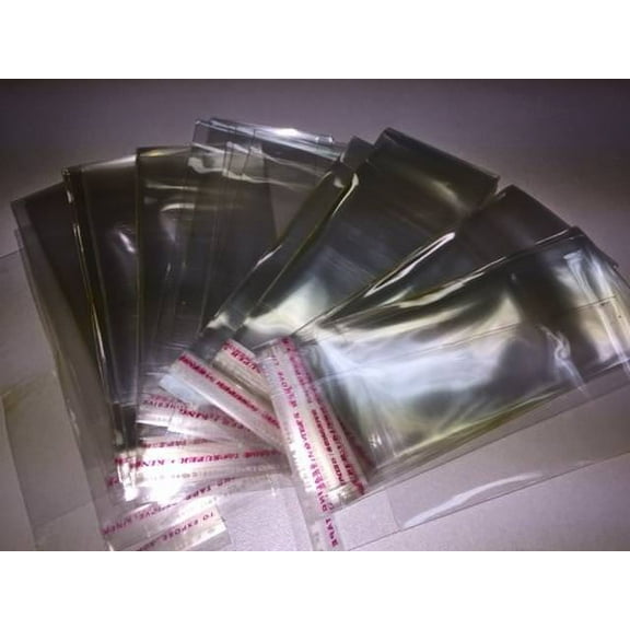 CHARMED 2"x4" Clear Self Adhesive Polypropylene Packaging Bag; 100 pieces