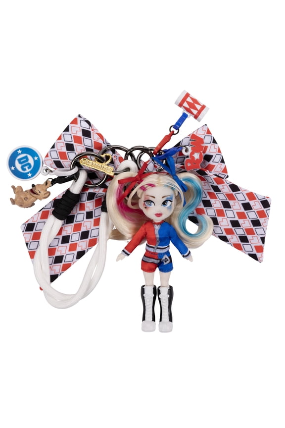 DC Harley Quinn Charming Doll Bag Charm with Accessories