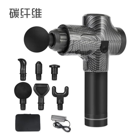 CHARMING Massage Gun for Athletes,30 Speeds Professional Deep Tissue Massage Gun for Pain Relief,Super Quiet Percussion Muscle Massager with 10 Massage Heads