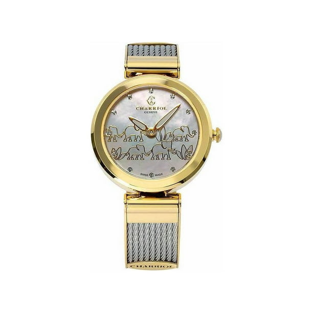 CHARRIOL Forever Elephant White Mother of Pearl Dial Ladies  display picture 1