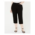 thumbnail image 1 of Charter Club Womens Plus Denim Mid-Rise Capri Jeans Black 24W, 1 of 2