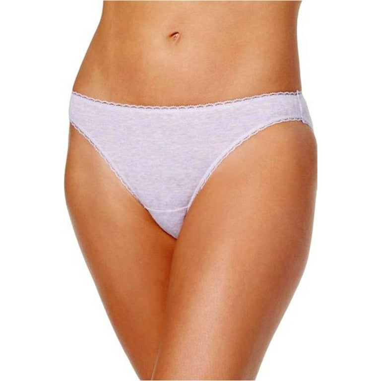 CHARTER CLUB Intimates Purple Elastic Band Solid Everyday Bikini Size XXL Walmart