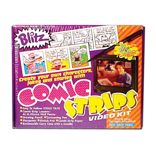 CHARTPAK, INC. / WEBER BB434 BRUCE BLITZ COMIC STRIP VIDEO KIT
