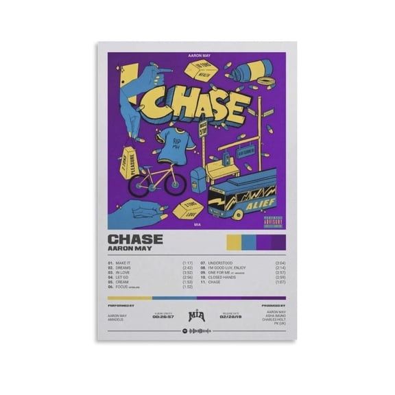 CHASE by Aaron May 1 Canvas Poster Bedroom Decoration Landscape Office Valentine's Birthday Gift
