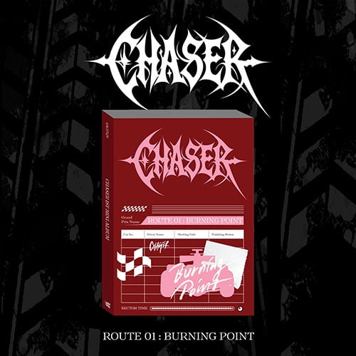 CHASER - [ROUTE 01 : BURNING POINT] 1st Mini Album APEX Version