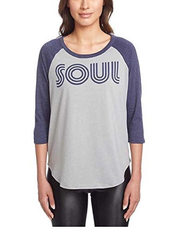 Women's 3/4 Sleeve Shirt Baseball Graphic Tee