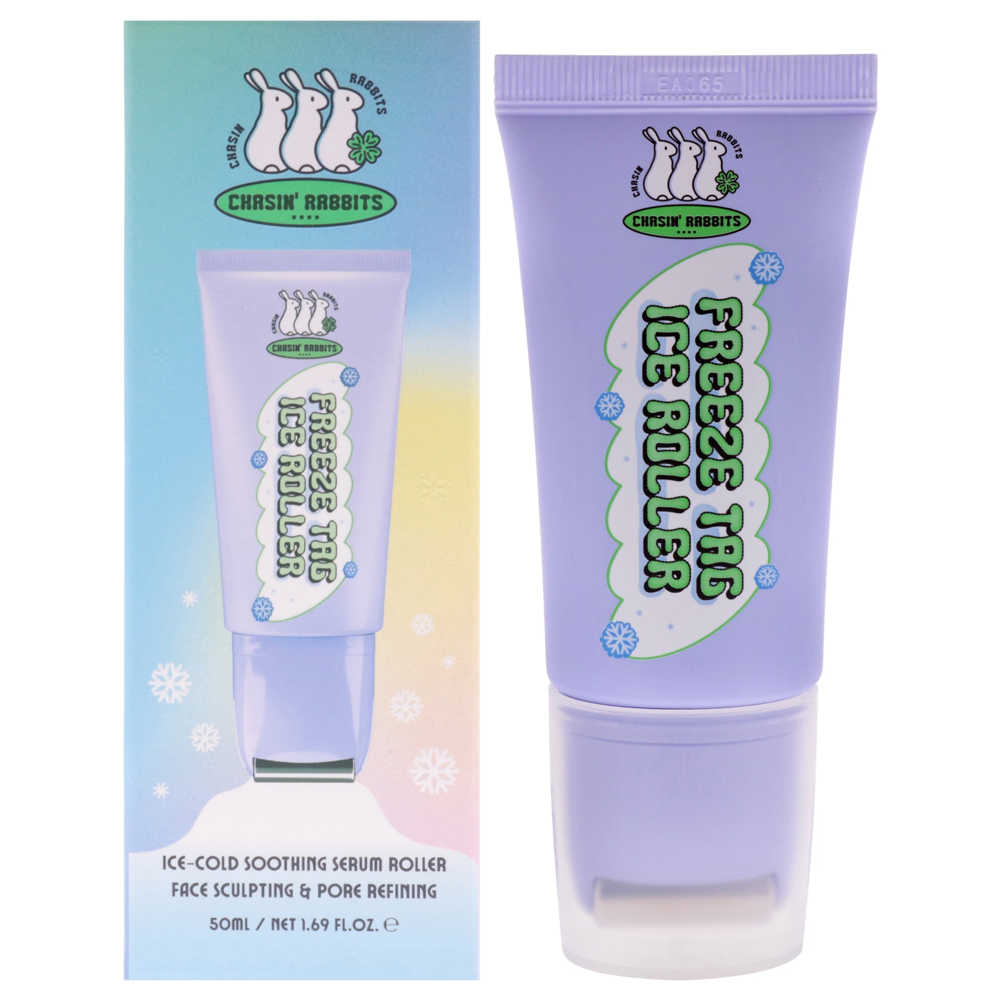 Chasin Rabbits Freeze Tag Ice Roller Face , 1.69 oz Serum