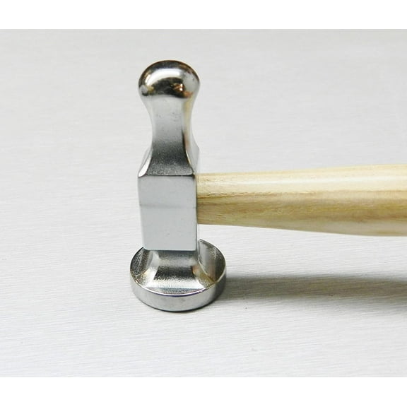 CHASING HAMMER JEWELRY HOBBY SILVERSMITHS HAMMERS 32mm FLAT FACE DIAMETER 1-1/4" (E 7)