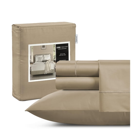 CHATEAU HOME COLLECTION Full Size Sheets, 100% Cotton Sheets Full Size Bed Set