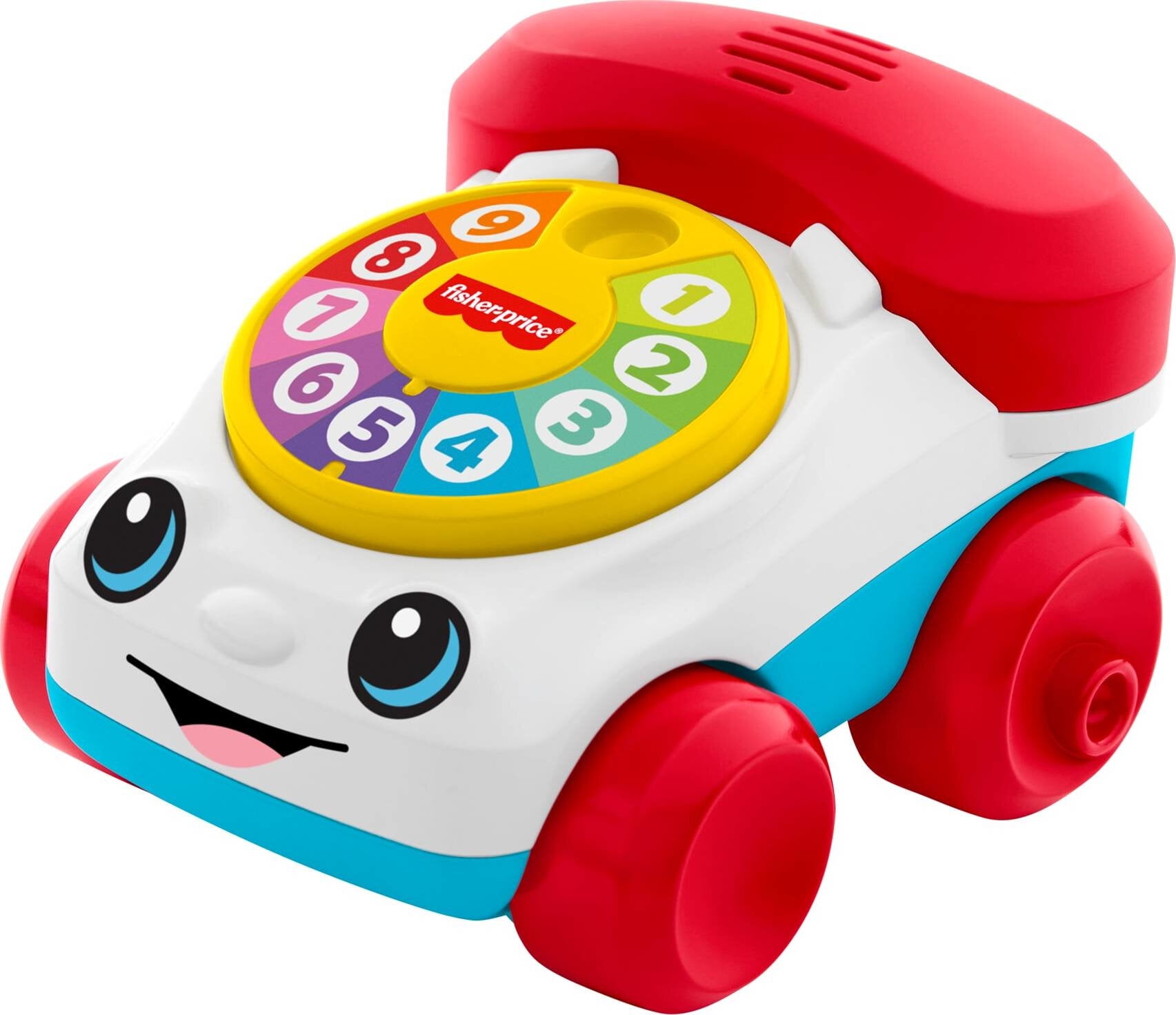 FisherPrice Chatter Telephone Vehicle PushAlong Toy with S