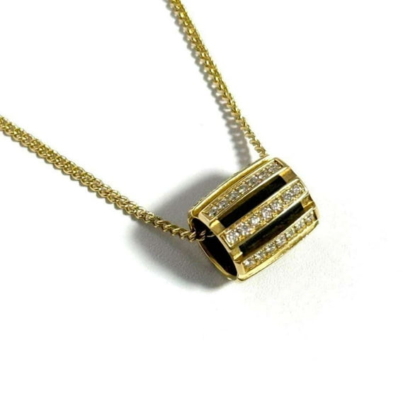 Pre-Owned CHAUMET Women's Class One Pendant Necklace K18 Gold (Good)