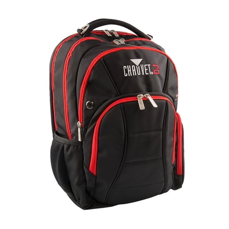Chauvet CHSBPK Multi-Compartment VIP Backpack for DJ Equipments & 15.4" Laptop