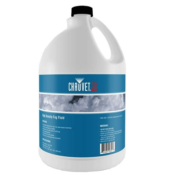 Chauvet DJ High-Density Fog Machine Fluid (1-Gallon)