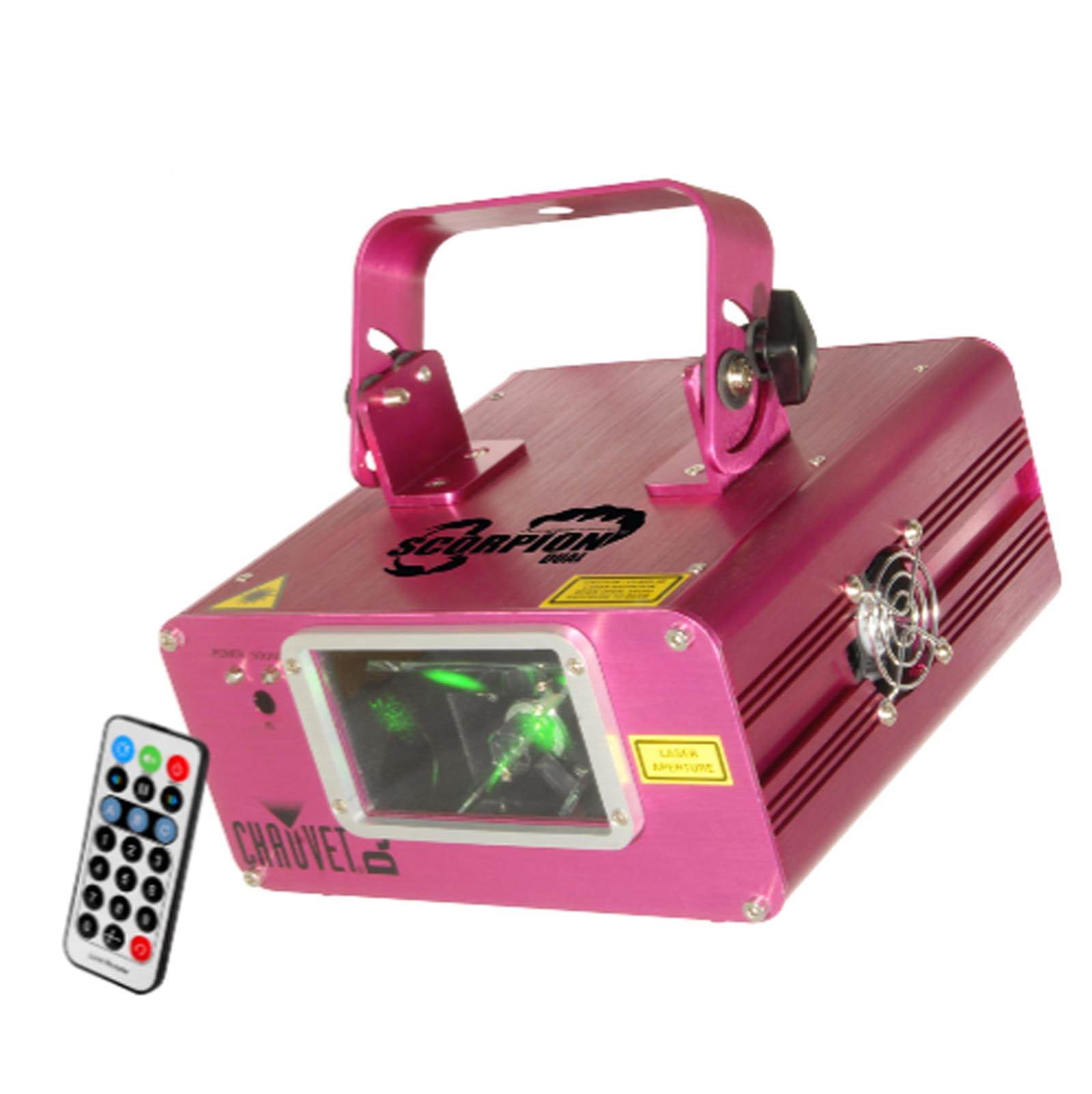 CHAUVET DJ Scorpion Dual Fat Beam Aerial Light Effect Laser w/ IR Remote