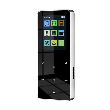 CHAXIN 1.8 Inch TFT MP3 Player Walkman Touch Screen Bluetooth-compatible 5.0 MP3 Music Player USB 2.0 3.5mm Jack with E-book Recording Built-in Speaker