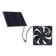 CHAXIN 5W 6V Solar Panel with Exhaust Fan Waterproof Solar Panel