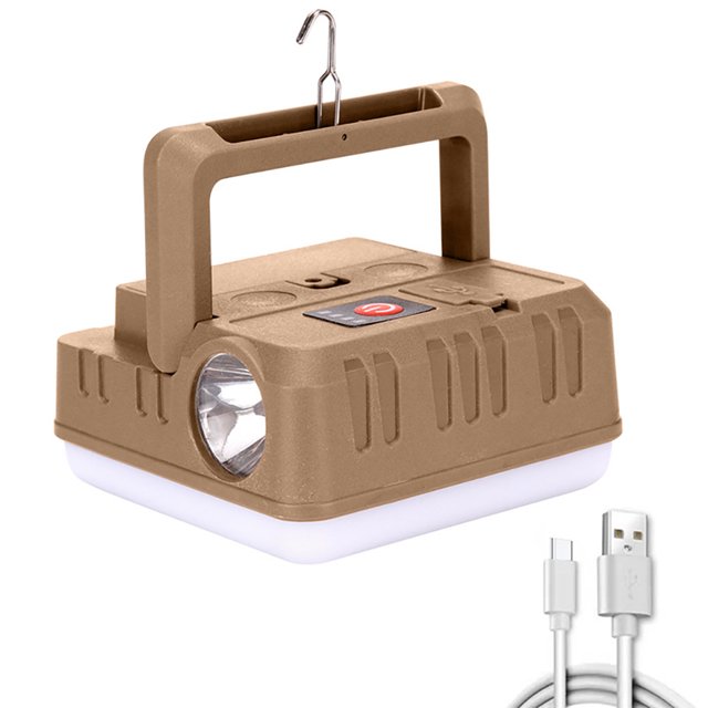 CHAXIN Camping Light Dual Light Sources USB TypeC Charging 1200mAh