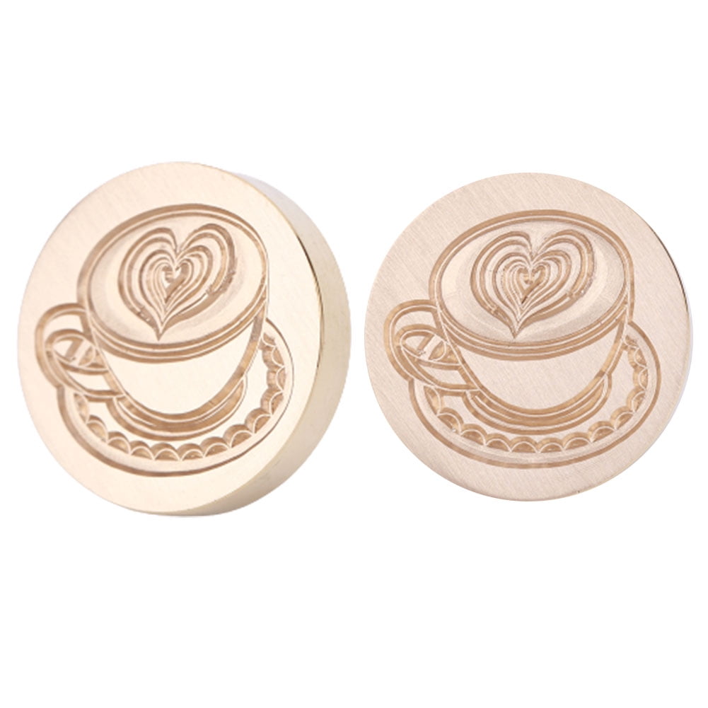 CHAXIN Fire Paint Seal Brass Head Invitation Card Wax Stamp for Wedding Card Decoration