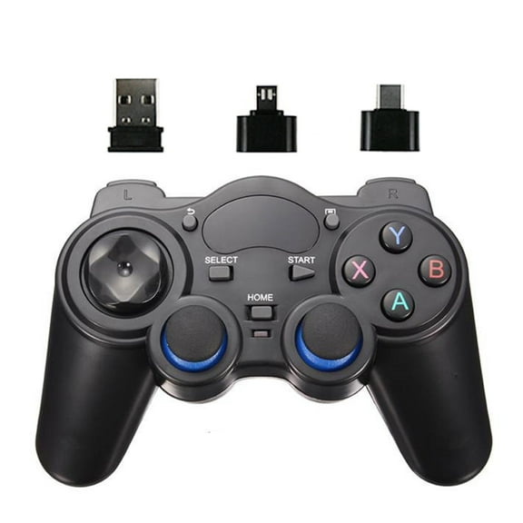 CHAXIN Wireless Gaming Controller 2.4G USB Gamepad with OTG Converter USB Joystick Control for Android TV Computer Box