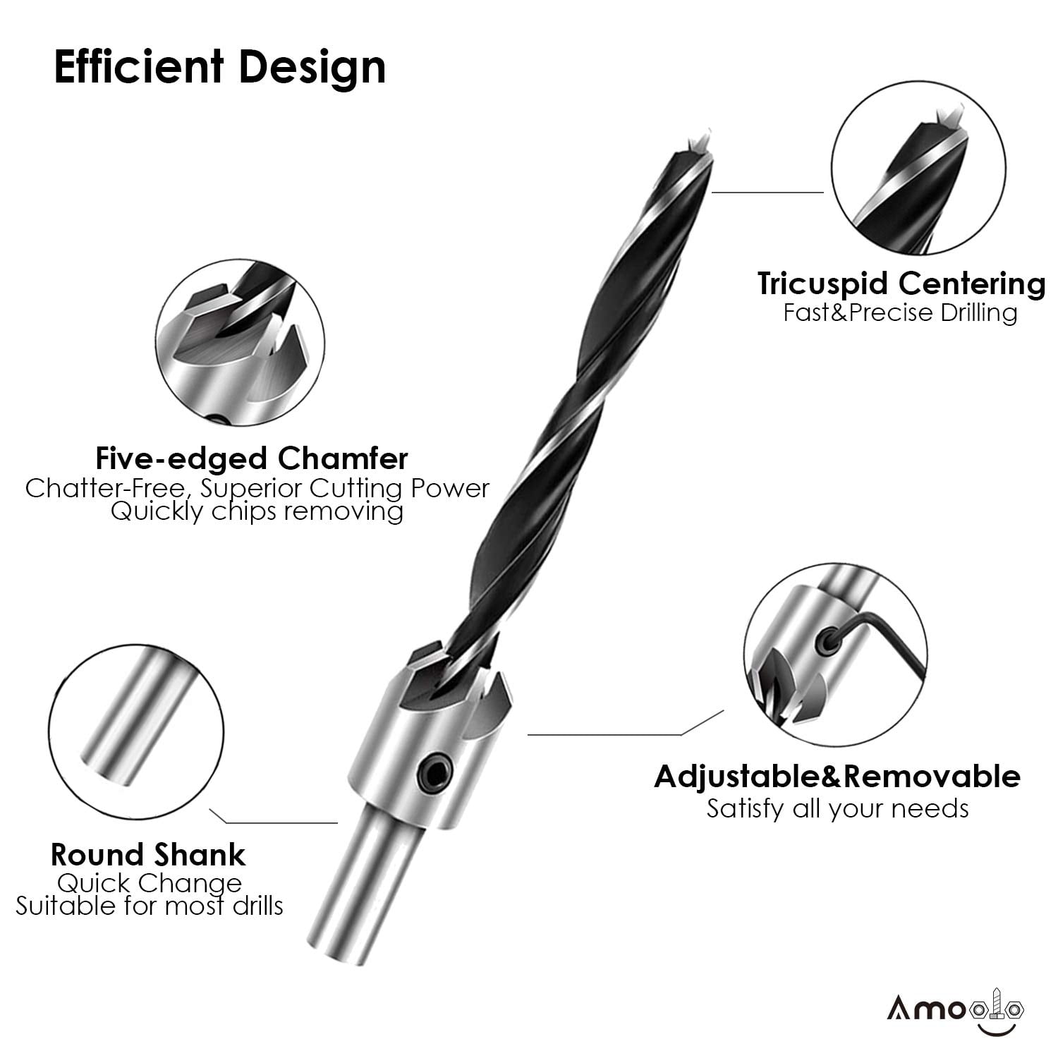 CHAYYAN High Quality Amoolo 7Piece Premium High Carbon Steel