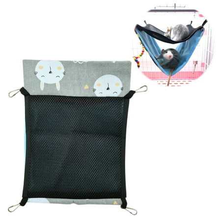CHBORLESS 2 Tier Hamster Cage Hammock Guinea Pigs Hanging Bed for Small Animals,Rabbit