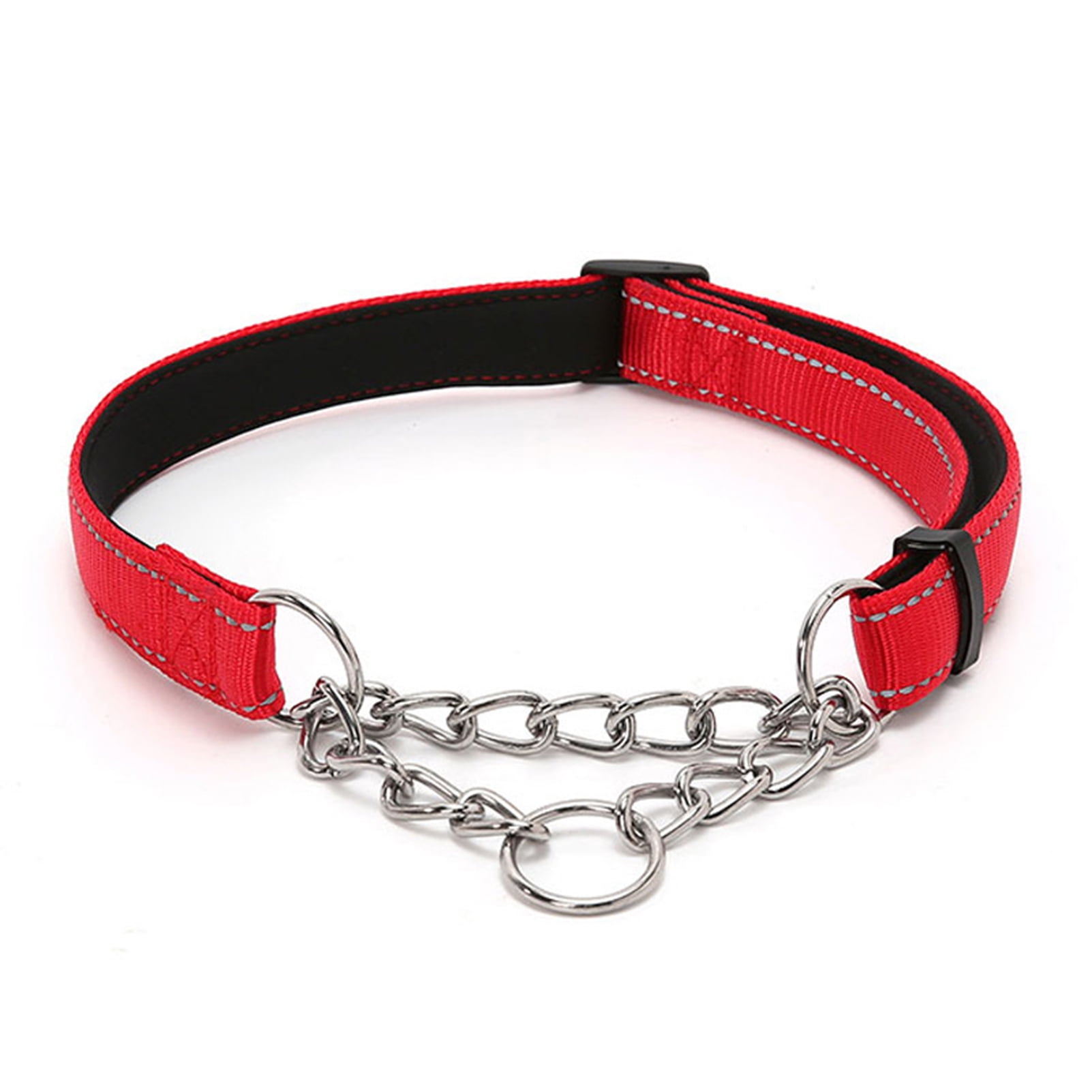 CHBORLESS Reflective Nylon Dog Collar Martingale Collar with Neoprene
