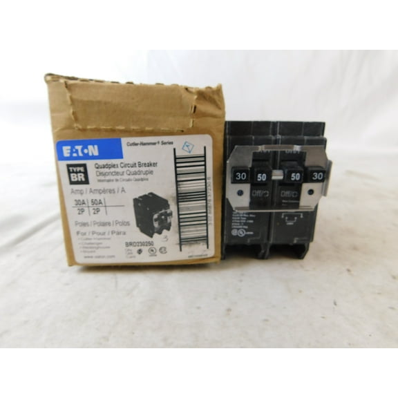 Eaton BRD230250 Miniature Circuit Breakers (MCBs)