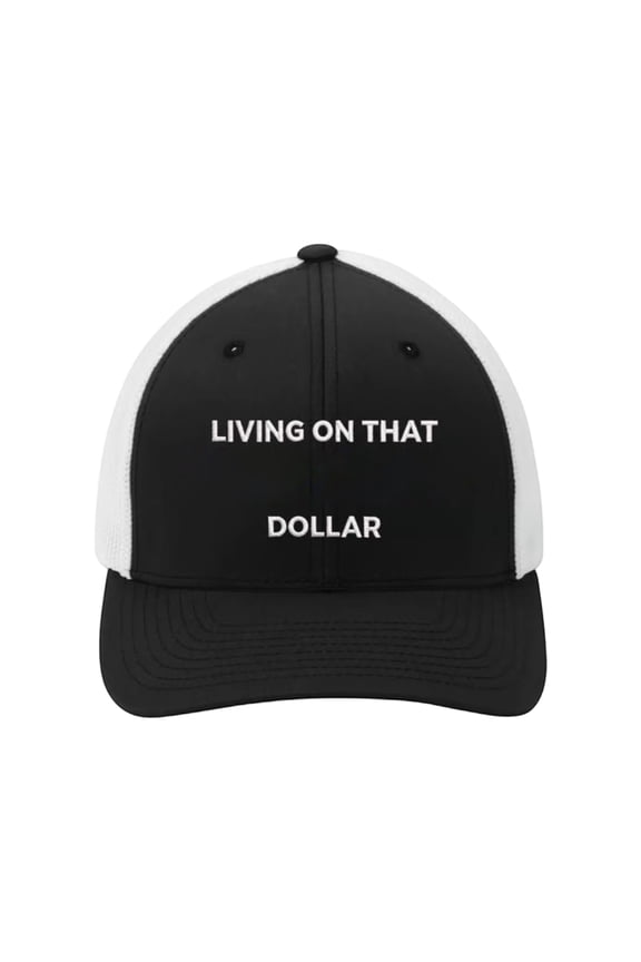 Work Hat for Men Truck Cap Baseball Hat with "Work Is Not Dollars" Design Durable Comfortable Adjustable Hat for Construction Workers Mechanics Outdoor Jobs and Daily Wear Black