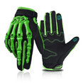 thumbnail image 1 of CHCYCLE Full Finger Skeleton Adult Motocross Gloves Motorcycle Green Large, 1 of 7