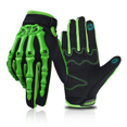 thumbnail image 1 of CHCYCLE Full Finger Skeleton Motocross Riding Gloves Motorcycle for Men Green Medium, 1 of 7