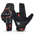 thumbnail image 1 of CHCYCLE Motorcycle Gloves for Women Touch Screen Summer Motorbike Dirt Bike Full Finger Gloves Red M, 1 of 5