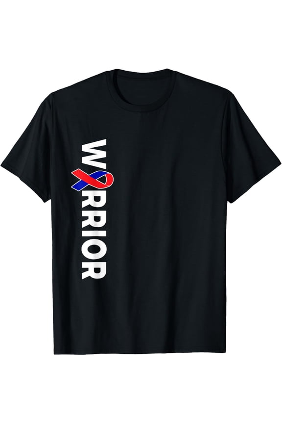 CHD Awareness Ribbon Warrior Congenital Heart Defect T-Shirt