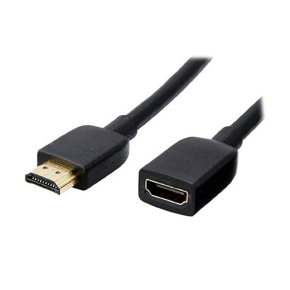 CHDMI-4MF-6 - HDMI CABLE MALE-FEM 6FT BLACK