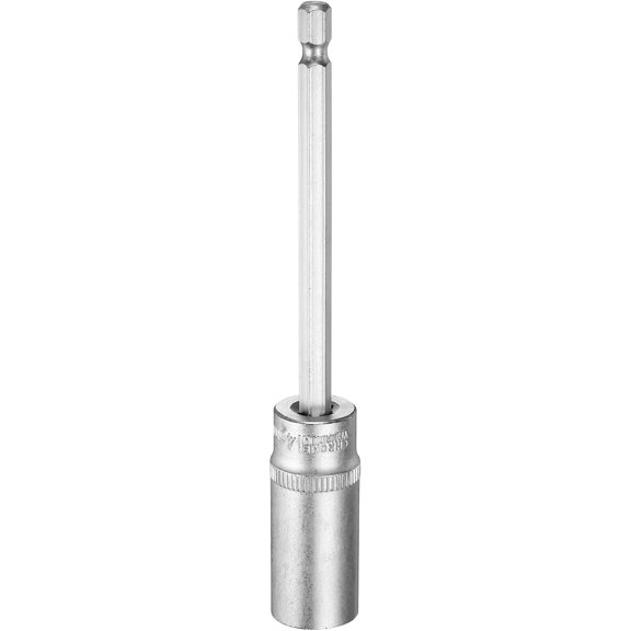 CHE-1/4" Power Nut Driver Drill Bit 14mm Metric Hex Nut Setter Quick-Change Socket Wrench Screw CR-V Steel Nut Impact Driver Adapter for Screwdriver Power Tools