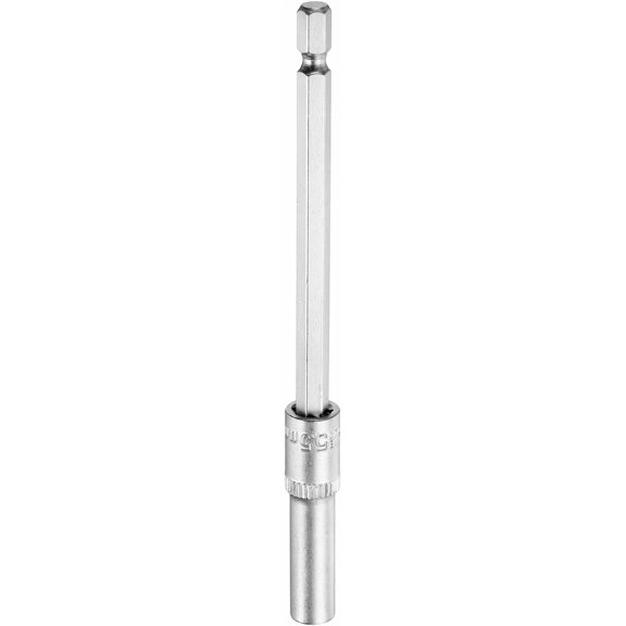 CHE-1/4" Power Nut Driver Drill Bit 5.5mm Metric Hex Nut Setter Quick-Change Socket Wrench Screw CR-V Steel Nut Impact Driver Adapter for Screwdriver Power Tools