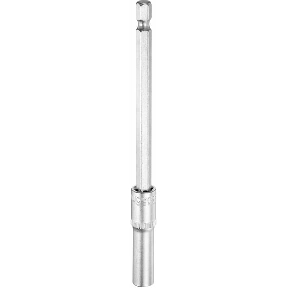 CHE-1/4" Power Nut Driver Drill Bit 6mm Metric Hex Nut Setter Quick-Change Socket Wrench Screw CR-V Steel Nut Impact Driver Adapter for Screwdriver Power Tools