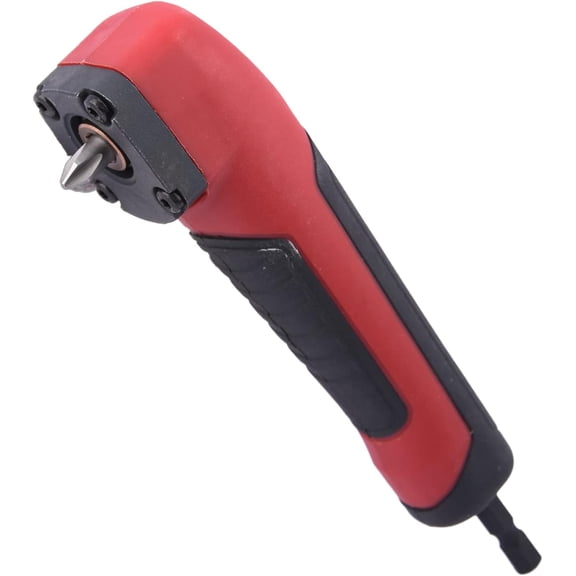 CHE-1PC Right Angle Attachment Electric Screwdriver Repair 90 Degree Corner Device Screwdriver Socket Adapter Drill Bit Corner Adapter