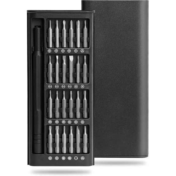 CHE-25 in 1 Small Screwdriver Set Precision Screwdriver Set Magnetic Screwdriver Kit Electronic Repair Tool kit for PC Laptop Phone Watch Eyeglasses Phillips and Star Tiny Screw Driver
